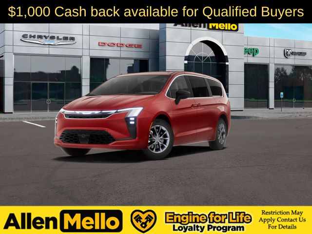 Red Hot Pearlcoat 2027 Chrysler Pacifica Minivan All-Wheel Drive 9-Speed Automatic