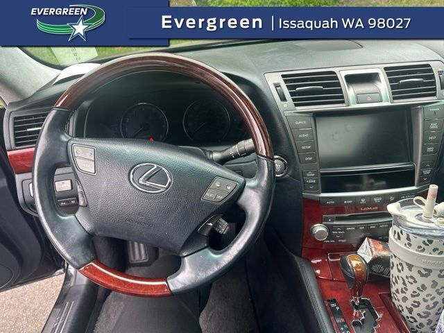 Black Opal Mica 2010 Lexus LS Sedan Rear-Wheel Drive 8-Speed Automatic