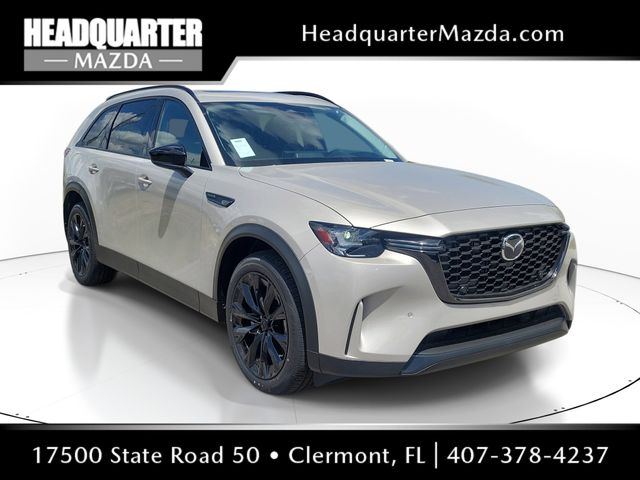 Gray (Platinum Quartz) 2026 Mazda CX-90 SUV / Crossover All-Wheel Drive 8-Speed Automatic