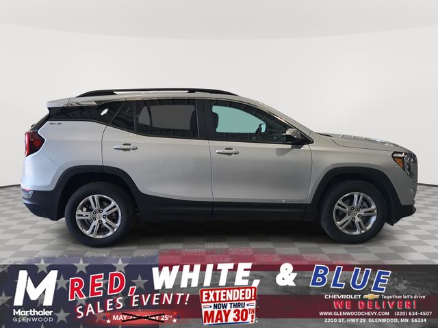 Quicksilver Metallic 2022 GMC Terrain SLE AWD SUV / Crossover All-Wheel Drive 9-Speed Automatic