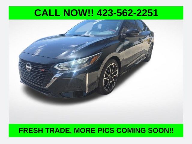 Super Black 2025 Nissan Sentra Sedan Front-Wheel Drive Continuously Variable Transmission
