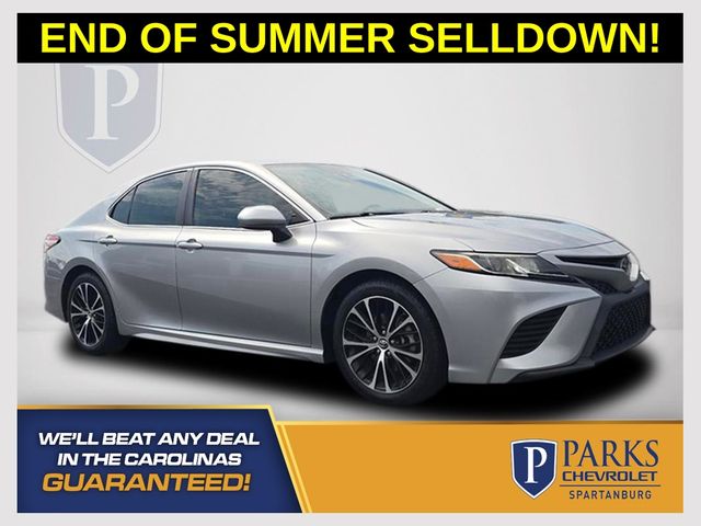 Celestial Silver Metallic 2019 Toyota Camry Sedan Front-Wheel Drive 8-Speed Automatic