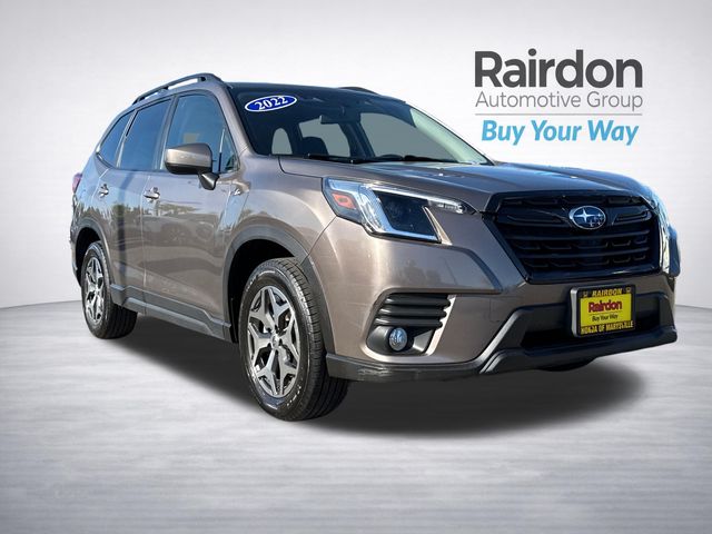 Brilliant Bronze Metallic 2022 Subaru Forester SUV / Crossover All-Wheel Drive Continuously Variable Transmission