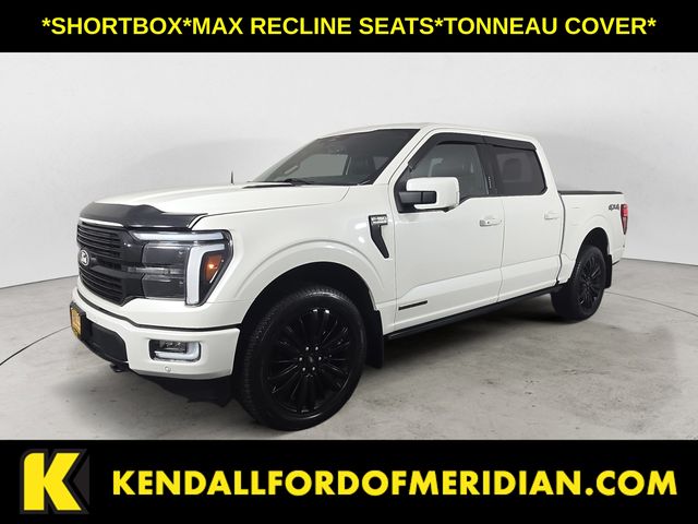 White 2024 Ford F-150 Pickup Truck Four-Wheel Drive Automatic