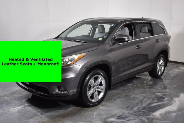 Predawn Gray Mica 2014 Toyota Highlander Limited AWD SUV / Crossover All-Wheel Drive 6-Speed Automatic Overdrive