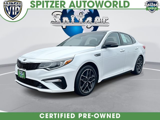 Snow White Pearl 2020 Kia Optima Sedan 6-Speed Automatic
