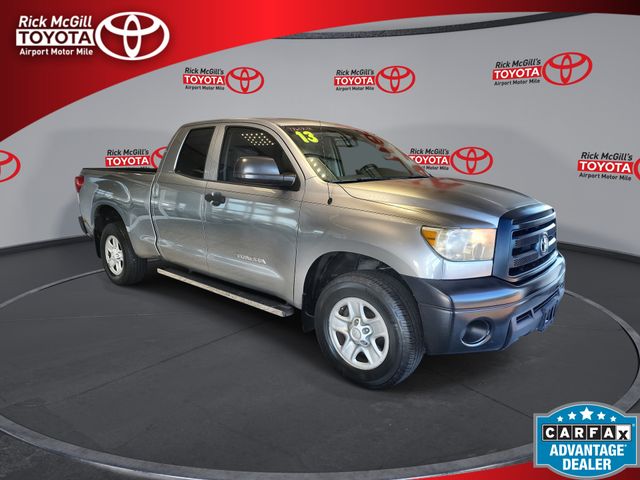 Silver Sky Metallic 2013 Toyota Tundra Pickup Truck Four-Wheel Drive 6-Speed Automatic Overdrive