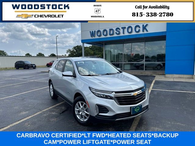 Silver Ice Metallic 2022 Chevrolet Equinox SUV / Crossover Front-Wheel Drive 6-Speed Automatic Overdrive