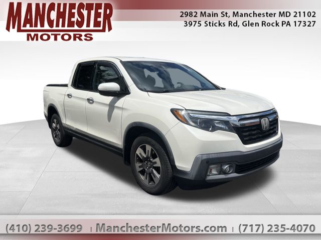 White Diamond Pearl 2017 Honda Ridgeline Pickup Truck All-Wheel Drive 6-Speed Automatic