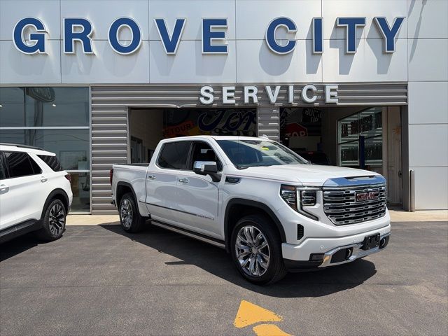 2025 GMC Sierra 1500 Denali White at Carlisle Cadillac Buick GMC