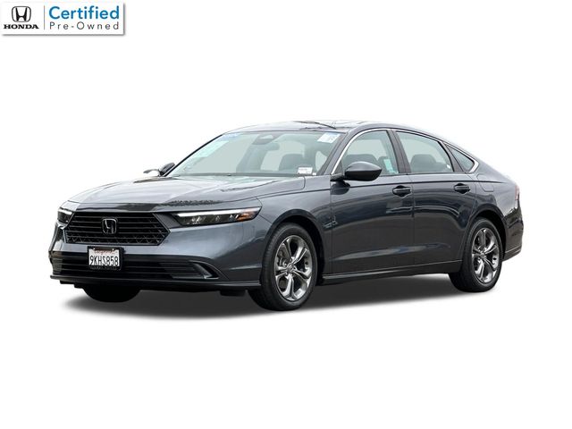 Meteorite Gray Metallic 2024 Honda Accord Sedan Front-Wheel Drive Continuously Variable Transmission