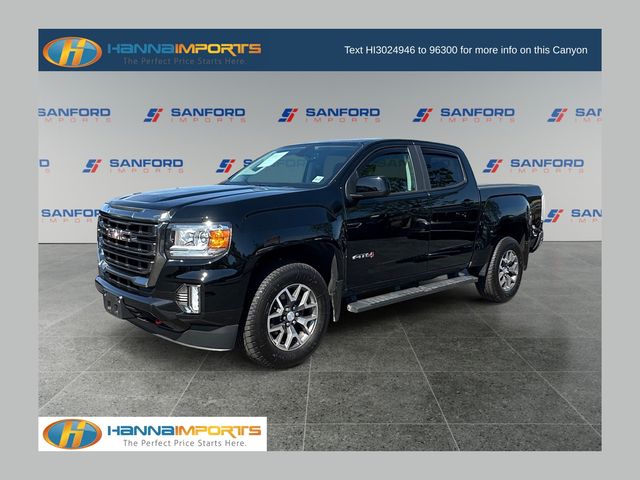Onyx Black 2022 GMC Canyon Pickup Truck Four-Wheel Drive 8-Speed Automatic
