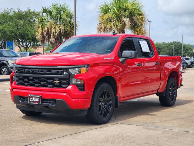 2022 Chevrolet Silverado 1500 Custom Red at Gullo Toyota