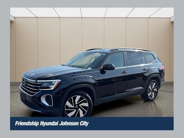 Deep Black Pearl 2025 Volkswagen Atlas SUV / Crossover All-Wheel Drive 8-Speed Automatic