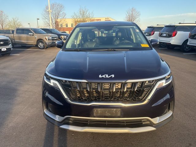 Deep Chroma Blue 2024 Kia Carnival LX FWD Minivan Front-Wheel Drive 8-Speed Automatic