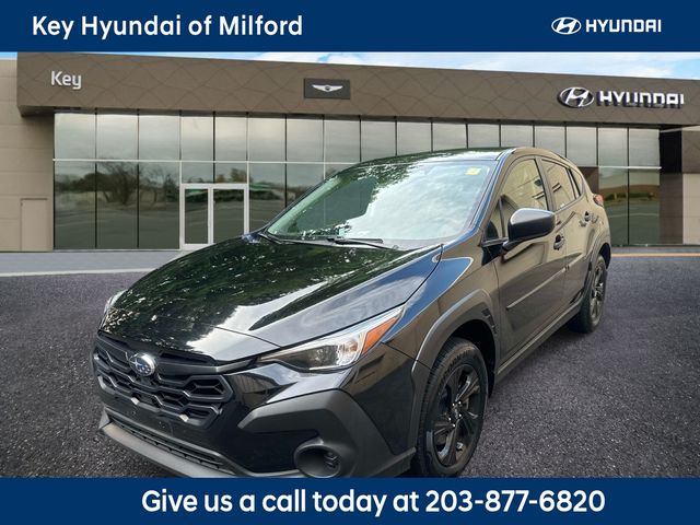 Crystal Black Silica 2024 Subaru Crosstrek AWD SUV / Crossover All-Wheel Drive Continuously Variable Transmission