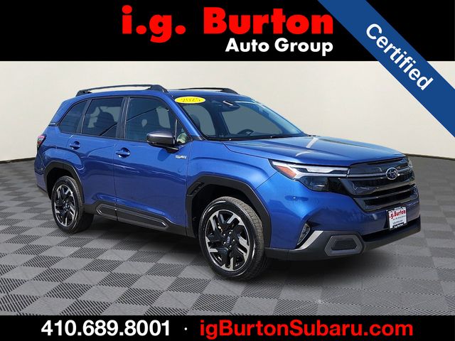 Blue Pearl 2025 Subaru Forester Hybrid SUV / Crossover All-Wheel Drive Continuously Variable Transmission