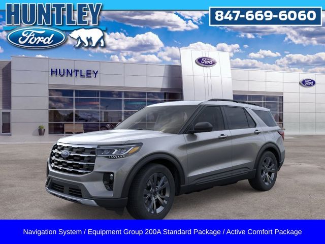 Carbonized Gray Metallic 2026 Ford Explorer SUV / Crossover All-Wheel Drive Automatic