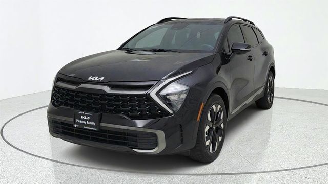 Ebony Black 2023 Kia Sportage SUV / Crossover All-Wheel Drive 8-Speed Automatic