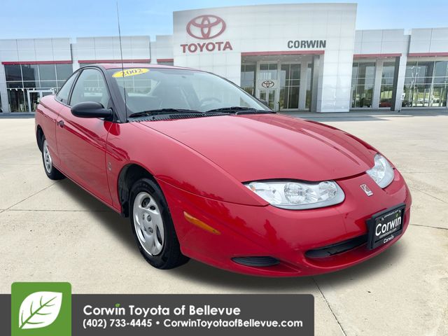 Bright Red 2002 Saturn S-Series 3 Dr SC1 Coupe Coupe Front-Wheel Drive 4-Speed Automatic Overdrive
