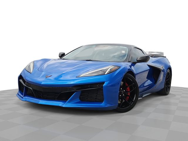 Riptide Blue Metallic 2025 Chevrolet Corvette Z06 3LZ Convertible RWD Convertible Rear-Wheel Drive 8-Speed Dual Clutch