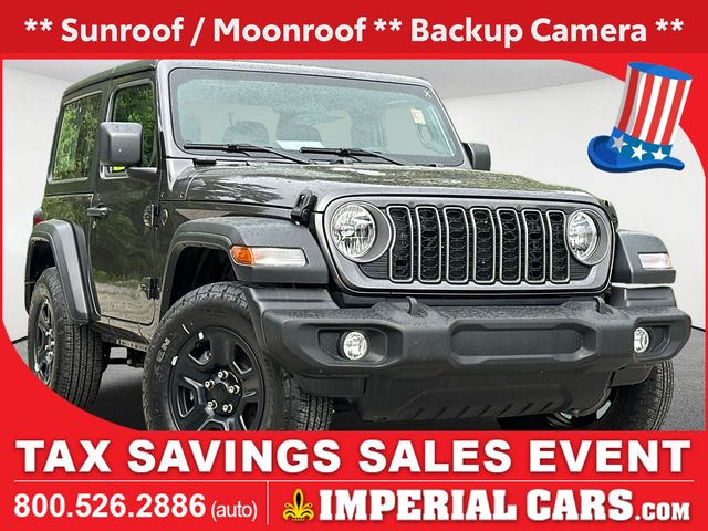 Gray (Granite Crystal Metallic Clearcoat) 2025 Jeep Wrangler SUV / Crossover Four-Wheel Drive 6-Speed Manual