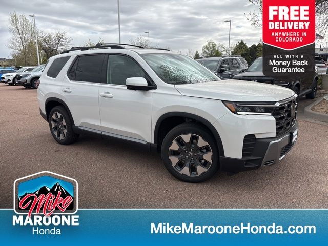 Platinum White Pearl 2026 Honda Pilot Touring AWD SUV / Crossover All-Wheel Drive Automatic