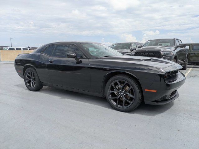 Black 2022 Dodge Challenger Coupe Rear-Wheel Drive 8-Speed Automatic