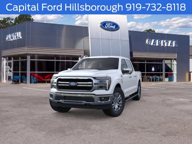 New 2026 Star White Metallic Tri-Coat Ford Lariat® image 2