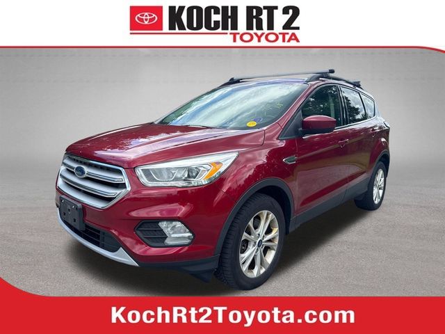 Ruby Red Metallic Tinted Clearcoat 2018 Ford Escape SUV / Crossover All-Wheel Drive 6-Speed Automatic