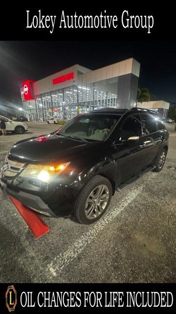 Formal Black 2007 Acura MDX SUV / Crossover All-Wheel Drive 5-Speed Automatic