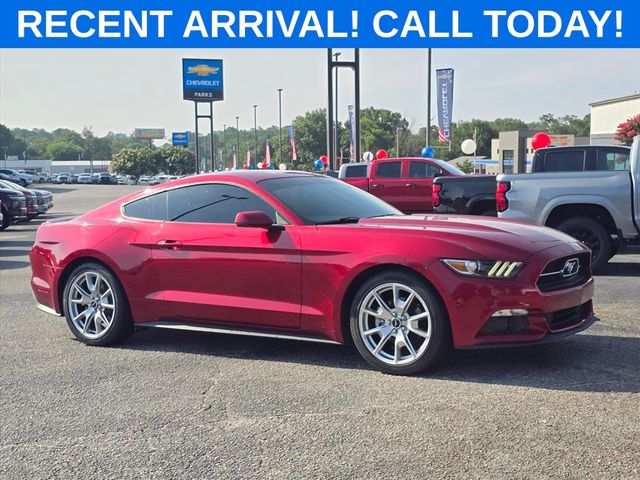Ruby Red Metallic 2015 Ford Mustang Coupe Rear-Wheel Drive 6-Speed Automatic