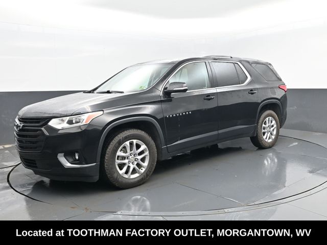 Mosaic Black Metallic 2020 Chevrolet Traverse LT Cloth AWD SUV / Crossover Four-Wheel Drive 9-Speed Automatic