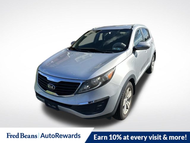Bright Silver 2013 Kia Sportage SUV / Crossover Front-Wheel Drive 6-Speed Automatic