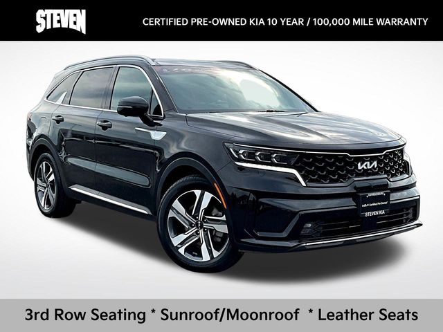 Aurora Black 2023 Kia Sorento Plug-In Hybrid SUV / Crossover All-Wheel Drive 6-Speed Automatic