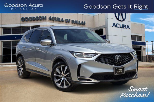Solar Silver Metallic 2026 Acura MDX FWD with Technology Package SUV / Crossover Front-Wheel Drive Automatic