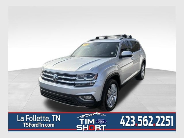 Reflex Silver Metallic 2018 Volkswagen Atlas SEL Premium 4Motion SUV / Crossover All-Wheel Drive 8-Speed Automatic