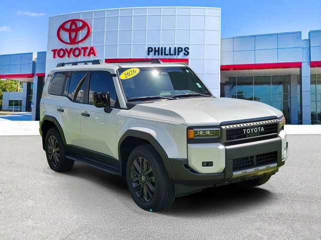 White (Wind Chill Pearl) 2026 Toyota Land Cruiser SUV / Crossover Four-Wheel Drive 8-Speed Automatic