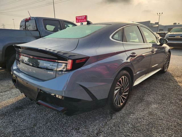 2025 Hyundai Sonata Hybrid SEL Blue at DeMontrond Gulf Freeway