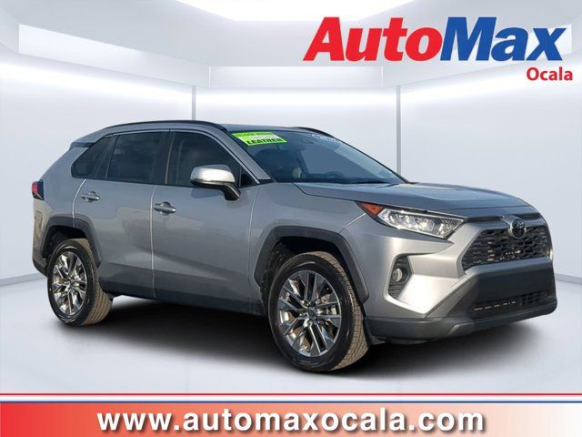 Silver Sky Metallic 2020 Toyota RAV4 XLE Premium FWD SUV / Crossover Front-Wheel Drive 8-Speed Automatic