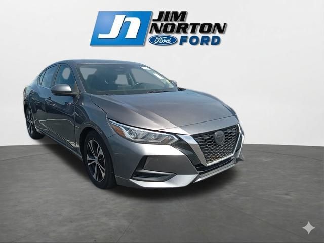 Gray (Gun Metallic) 2020 Nissan Sentra SV FWD Sedan Front-Wheel Drive Continuously Variable Transmission
