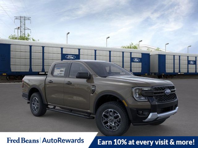 Marsh Gray 2026 Ford Ranger XLT SuperCrew 4WD Pickup Truck Four-Wheel Drive Automatic