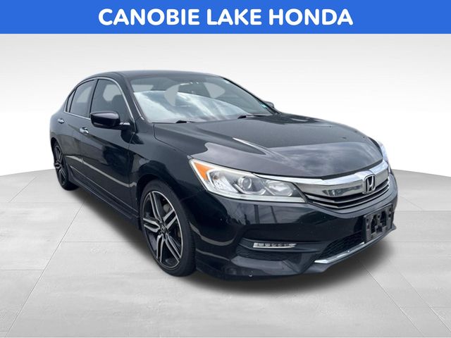 Crystal Black Pearl 2017 Honda Accord Sedan Front-Wheel Drive Continuously Variable Transmission