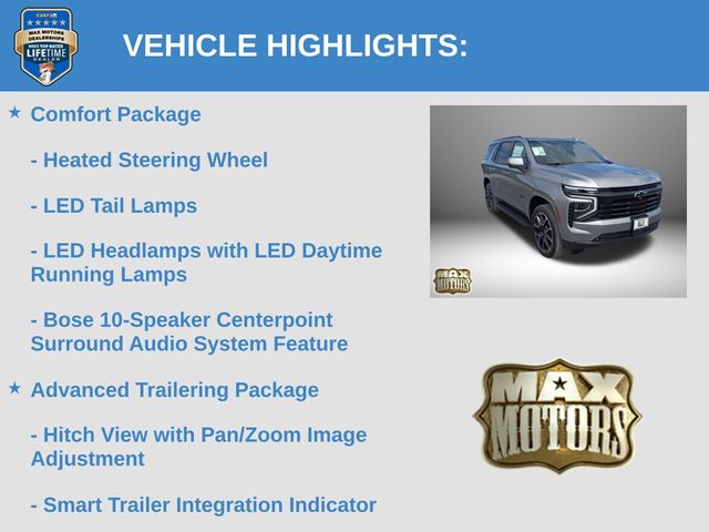 New 2026 Chevrolet Tahoe SUV