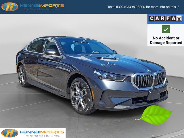 Gray (Dark Graphite Metallic) 2025 BMW i5 Sedan Rear-Wheel Drive Automatic