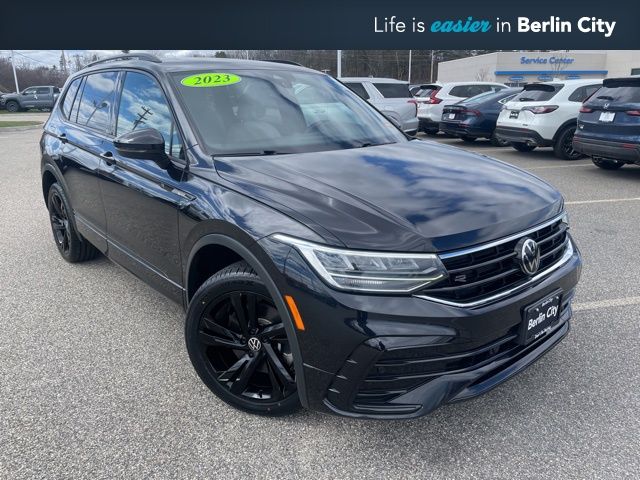 Deep Black 2023 Volkswagen Tiguan SUV / Crossover All-Wheel Drive 8-Speed Automatic