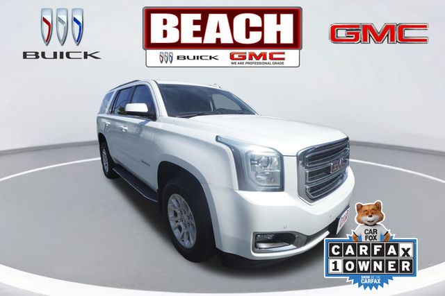 White Frost Tricoat 2018 GMC Yukon SUV / Crossover Four-Wheel Drive 6-Speed Automatic Overdrive