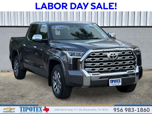 Magnetic Gray Metallic 2025 Toyota Tundra Pickup Truck Four-Wheel Drive Automatic