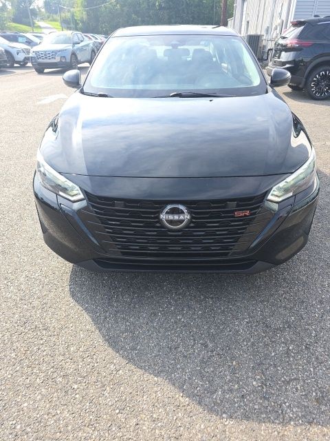 Super Black 2025 Nissan Sentra Sedan Front-Wheel Drive Continuously Variable Transmission