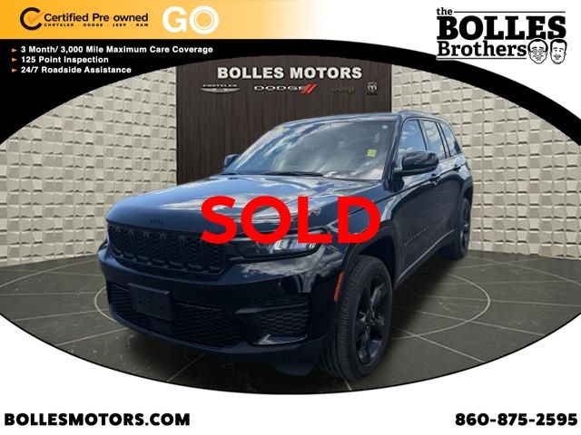 Diamond Black Crystal Pearlcoat 2023 Jeep Grand Cherokee SUV / Crossover Four-Wheel Drive 8-Speed Automatic